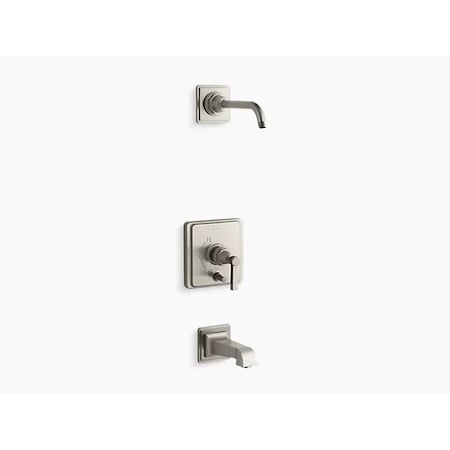 Kohler Pinstripe B/S Trm Pure W/Div, Ls Hd-Lvr K-T13133-4AL-BN